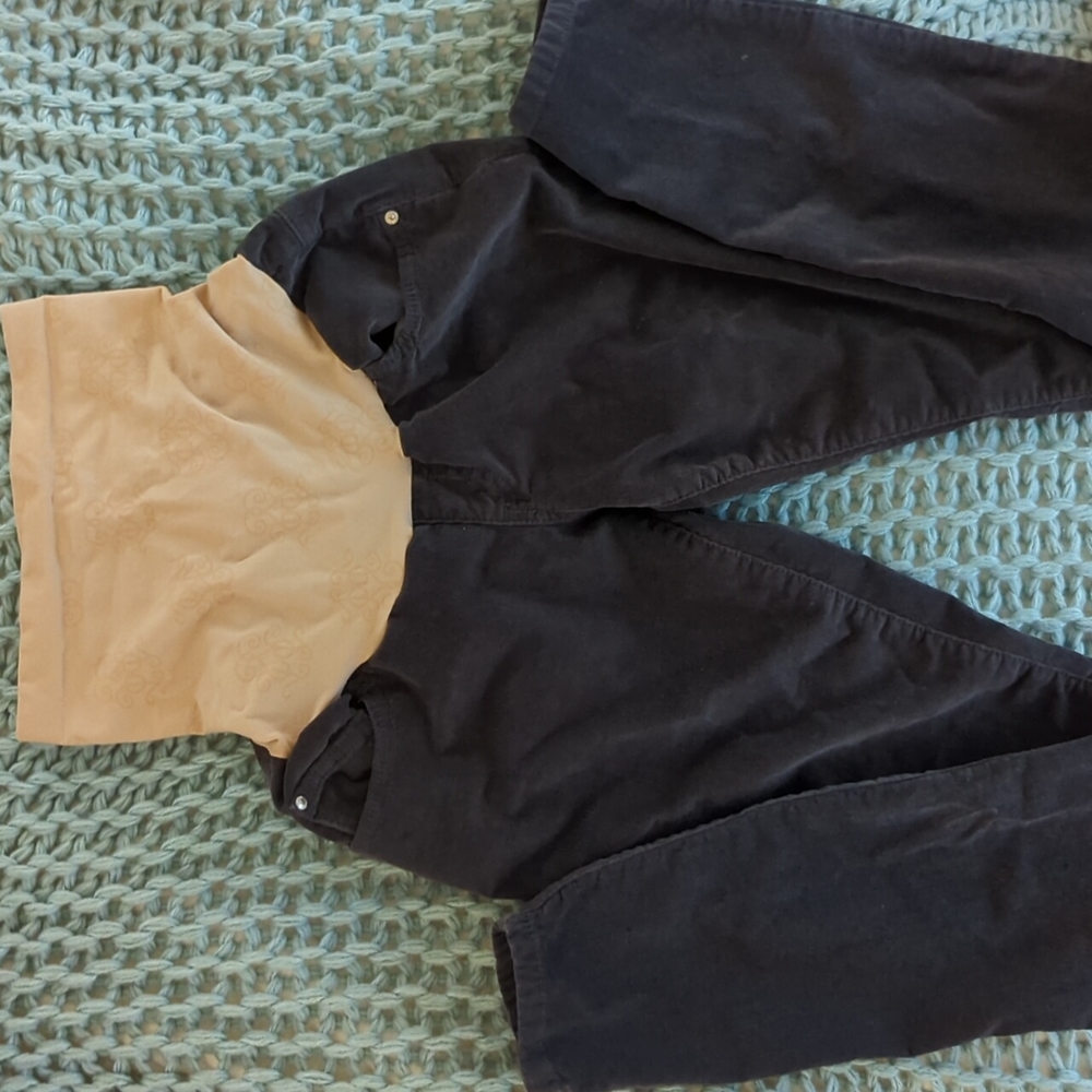 Maternity corduroy skinny pants